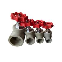 Naixin PPR Brass Red Handle Lifting Stop Valve DN25-32mm