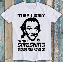 Smashing Blouse British Tv Series Cult Rik Mayall Funny Gift Tee T Shirt M1534 S black