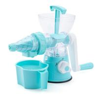 Portable Fruit Juicer For Summer Iced Fruit Drinks And Smoothieshand-Cranked Labor-Saving Andeasy-To-Clean Household Mini Juicer mėlyna