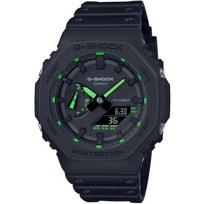 Watch - CASIO - G-Shock - Black and Green Resin black