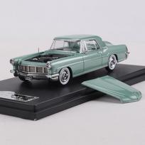 Gfcc 1:64 1956 Lincoln Continental Mark Ii Green Die-Cast Alloy Car Model Toy gray