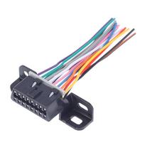 16 kontaktų Obd2 kabelio moteriai ilgintuvo jungtis Obd 2 adapterio kabelis Onesize gray