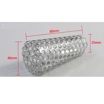 304 Nerūdijančio Plieno Anti Užsikimšimo Drenažo Vamzdžiams Baltas PVC Vamzdis Įterptas Filtravimo Tinklelis Vamzdis 40mm