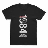 Orwell 1984 Big Brother Eye War is Peace T-Shirt XXXL white