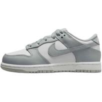 Nike Dunk Low viršutiniai vaikiški riedlenčių batai Balti pilki Vaikiški FB9108-123 28 pilka spalva