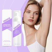 Gentle Hair Removal Mousse – Smoothing Moisturizing Foam 100ML white