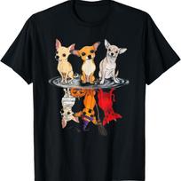 Chihuahua T-Shirt XXXXXL juoda