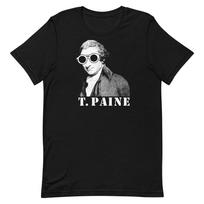 Thomas Paine T Pain Funny Spoof Parody Graphic Tee Shirt Unisex t-shirt Unisex T-Shirt S gray