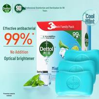 Dettol Peppermint Ice Cool Antibacterial Soap blue