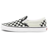 Vans Skate Slip-On Šachmatinė - Juodos Baltos Unisex Kedai Off-White VN0A5FCAAUH 46 white