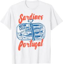 Sardines Tinned Fish Retro Graphic For Men Women T-Shirt Mens Womens Tees Top unisex T-Shirt Mens Womens Tees Top 4XL gray