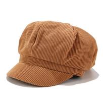 Baretė Mokyklinė Senovinė Rudens Pavasario Kepurė Newsboy Prekės Ženklo Naujausia Šviežia Asmenybė Velvėto Spalva Lygus Vienspalvis Neutralus Lytis Moterys Vyrai Kepurėms black