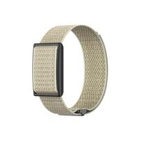 Nylon Sport Band Adjustable Loop Design Fitness Tracker Strap Breathable Replacement Wristband for Polar Loop for Men Women S beige