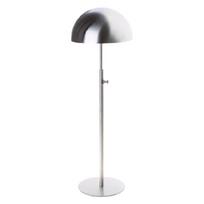 Freestanding Wig Holder and Hat Rack Stand with Dome Shape Adjustable Height white