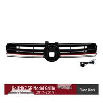 LED apšviestos grotelės VW Golf MK7.5 R priekiniam buferiui black