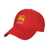 New Sri Lankan Cricket Fan Design Baseball Cap Custom Cap Sunscreen Sports Cap Unisex Womens red
