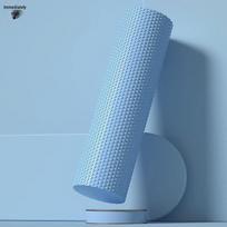 EVA Solid Foam Yoga Roller 30cm mėlyna