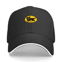Yamato Transport kuroneko Baseball Cap Sunhat Trucker Cap sailor cap for men Icon Women Men's One Size black