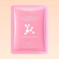 BIOAQUA - Dispel Freckle Whitening Nicotinamide Mask #Mask - 1 pcs pink