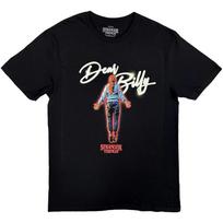 Stranger Things Dear Billy T Shirt L black