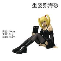 10cm Anime Amane Misa Figure Yagami Light MisaMisa Figurine Collectible MDolls Misa Amane Playthings Fans Birth Date Gifts black