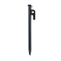 1/4/6Pcs 20/25/30/40CM Steel Tent Stake Tent Tarp Outdoor Hiking Camping Heavy Duty Canopy Windproof Ground 20cm 1pc black