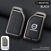 Cinko Lydinio Automobilio Raktų Dėklas Korpuso Dangtelis Laikiklis Volvo FH16 RC FM EVRO 6 fh CARGO 555 FM Sunkvežimio Raktui Visiška Apsauga Aksesuaras black