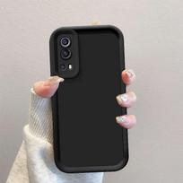 Oneplus Nord 2 dėklas Oneplus Nord2 telefono dėklas 1+ Nord 2 5G apsauginis dangtelis Atsparus smūgiams Matinis galinis dangtelis apsauga Odos pojūtis OnePlus Nord 2 5G gray