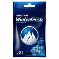 Winterfresh Original Be cukraus kramtomoji guma 29 g (21 vnt)