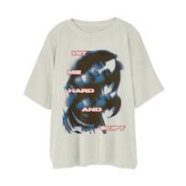Billie Eilish Hit Me Hard And Soft Movie Graphics 100cotton Unisex Shirt 2026 Summer New Vintage Unisexs Fashion Oneck Tshirt S white