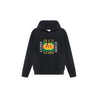 GUCCI Oversize džemperis su GUCCI logotipu 454585-X5J57-1015 M-No Original Gift Bag Or Gift Box juoda