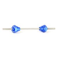Adapter Hub Converter Bike Wheel Thru Axle Adaptor Tuning Table Converter Bicycle Thru Axle Adaptor mėlyna