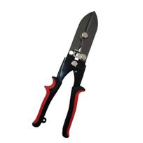 5 ašmenų metalo lakštų gofravimo įrankis Plienas Ergonomiška neslystanti rankena Grotelių vamzdžių sistemoms Saugus fiksavimo dizainas black