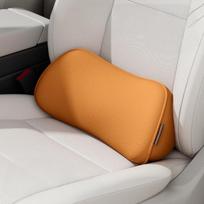 Car Seat Pillow Memory Foam Lumbar Support Breathable Back Protector Suitable For Office Chairs And Car Interior Accessories orange