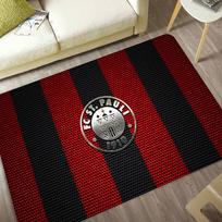F-FC S-St. P-Pauli Koridoriaus Kilimas Plaunamas Neslystantis Svetainės Sofos Kėdžių Plotas Kilimėlis Virtuvės Durų Kilimėlis Plotas Kilimas 40cm x 60cm red