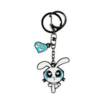 NewJeans x The Powerpuff Girls Metalinis raktų pakabukas Bunny ONE SIZE black