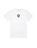Morocco National Football Team Crest T-Shirt, Cotton Casual Tee S white