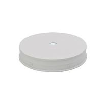 Besisukantis LED prekių demonstravimo stovas, 30 cm, baltas