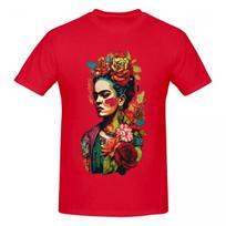 Unisex Frida Kahlo Selfie Vintage T Shirt Vintage Oneck Cotton Tshirt Unisex S