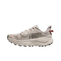 HOKA ONE ONE Challenger 8 Trail Running Shoes Women's 1168717-SPHL Lime White/Cold Tunnel Gray pilka spalva