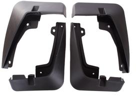RENAULT CAPTUR II 2019- Mud Flaps, Set of 4 juoda
