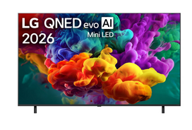 Televizorius LG QNED evo AI Mini-LED QNED85 65QNED85B3B, 4K išmanusis, 2026, 65"