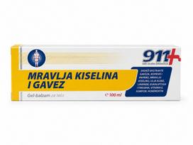 SKRUZDŽIŲ RŪGŠTIS & OKOPNIK (vaistinė taukė), gelis-balzamas, 911 serija, Solar-Pharma, 100 ml