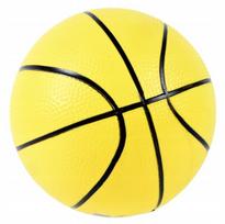 Minkštas vaikiškas kamuolys 15cm - krepšiniui, paplūdimiui, mokyklai