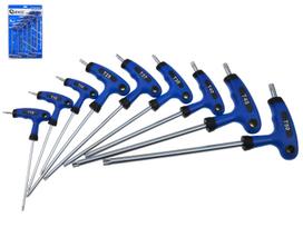 Atsuktuvų rinkinys Geko Torx T10-T50 G30587, žvaigždinis, 9 vnt.
