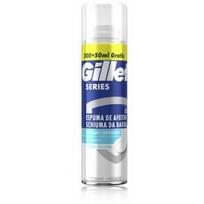 Gillette Series Sensitive Cooling Shave Foam vėsinančios skutimosi putos vyrams su eukaliptu - 250 ml.