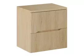 Pakabinama vonios spintelė su stalviršiu Comad Nordic Cremona 60 cm, smėlinė