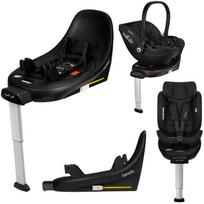 ISOFIX bazė 360° su stabilizuojančia koja, skirta Moxie i-Size, Lionelo Moxie Base Black
