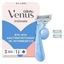 Skustuvo ir galvučių rinkinys moterims Gillette Venus Intimate, 4 vnt.