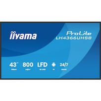Iiyama LH4366UHSB-B1AG 43IN 3840X2160 2X 10W 2X HDMI 1X USB-C LH4366UHSB-B1AG